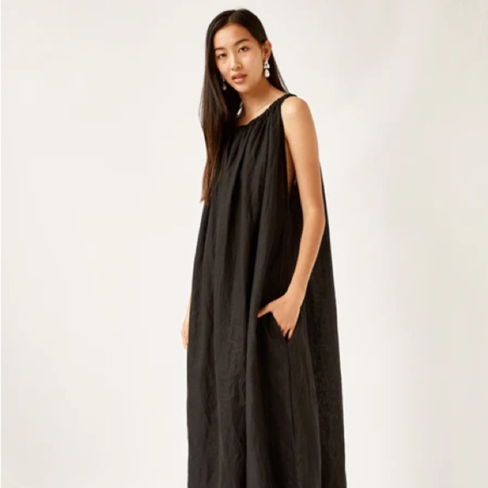 Deiji Studios Totem Dress in Black
